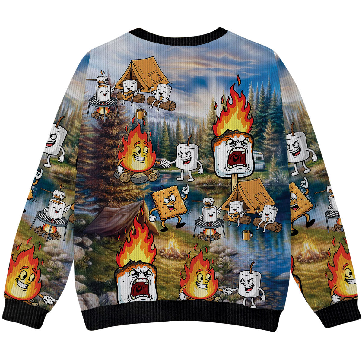 Burnt Marshmallow Ugly Sweater