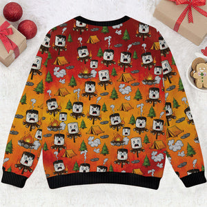 Burnt Mashmallow Dancing Party Hawaiian Shirt