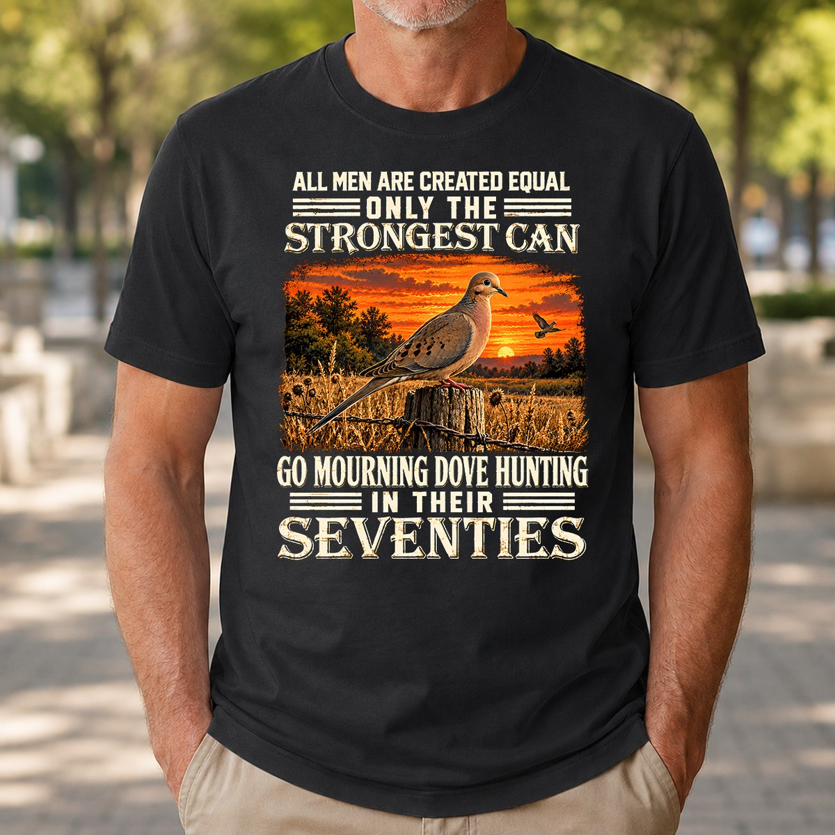 Dove Hunting Strongest Man In Seventies - 4-TS2D-Black