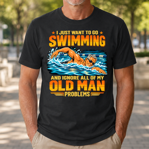 I Just Want To Go Swimming - 4-TS2D-Black