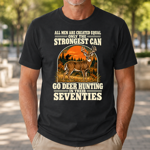 Deer Hunting Seventies Vintage - 4-TS2D-Black