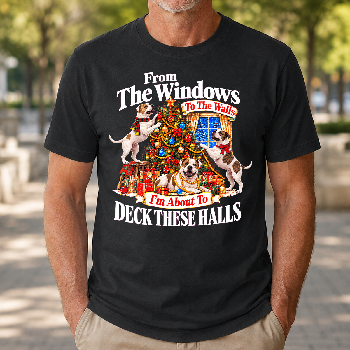 From the Windows to the Walls American Bulldog - 4-TS2D-Black