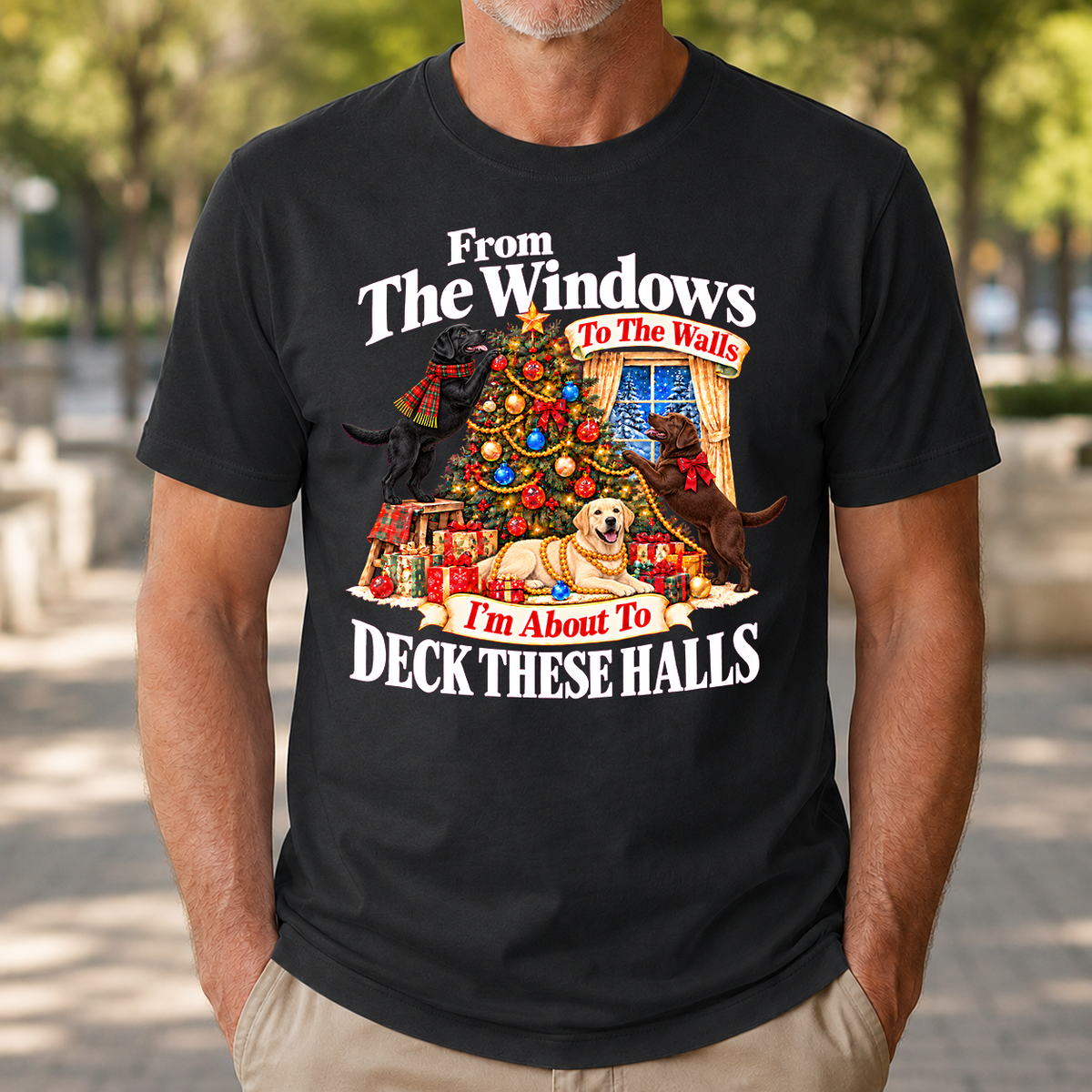 From the Windows to the Walls Labrador Retriever - 4-TS2D-Black