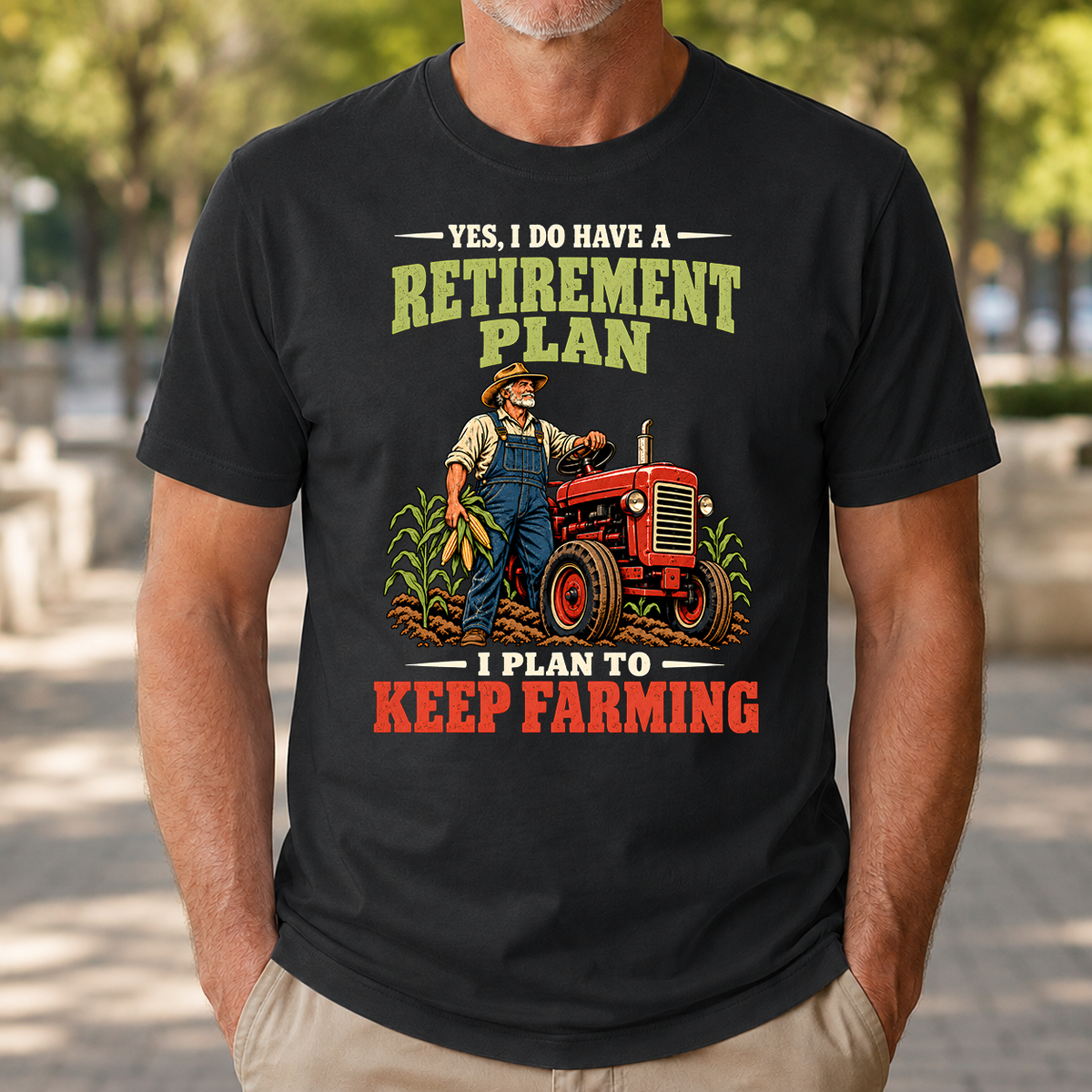 I Plan To Keep Farming - 4-TS2D-Black