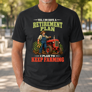 I Plan To Keep Farming - 4-TS2D-Black