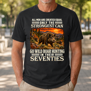 Wild Boar Hunting Strongest Man In Seventies - 4-TS2D-Black