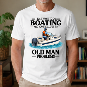 I Just Want To Go Boating - 4-TS2D-White