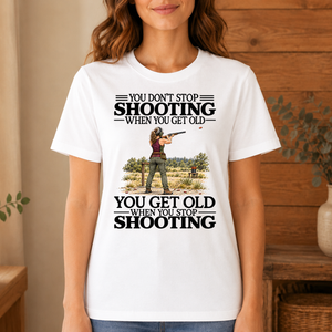 Don't Stop Shooting - 4-TS2D-White