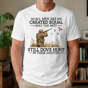 All Men Are Created Equal Dove Hunting 80s - 4-TS2D-White