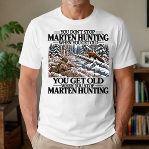 Don't Stop Marten Hunting Snow - 4-TS2D-White