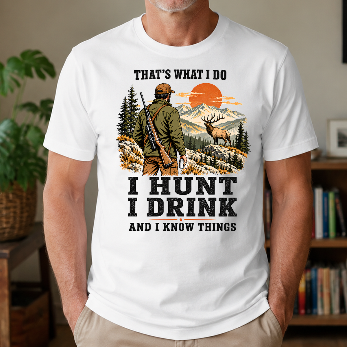 I Hunt I Drink And I Know Things - 4-TS2D-White