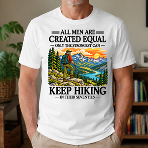 Only The Strongest Can Keep Hiking In Their 70s - 4-TS2D-White