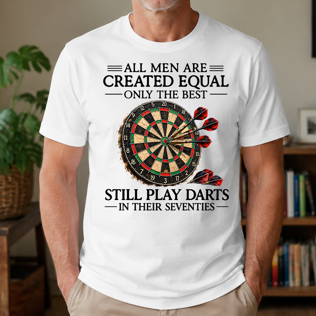 Still Play Darts In 70s - 4-TS2D-White