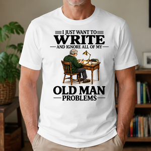 I Just Want To Write - 4-TS2D-White