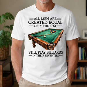 Still Play Billiards In 70s - 4-TS2D-White