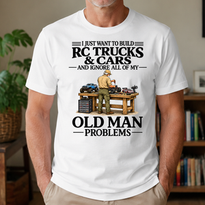 I Just Want To Build RC Trucks And Cars - 4-TS2D-White