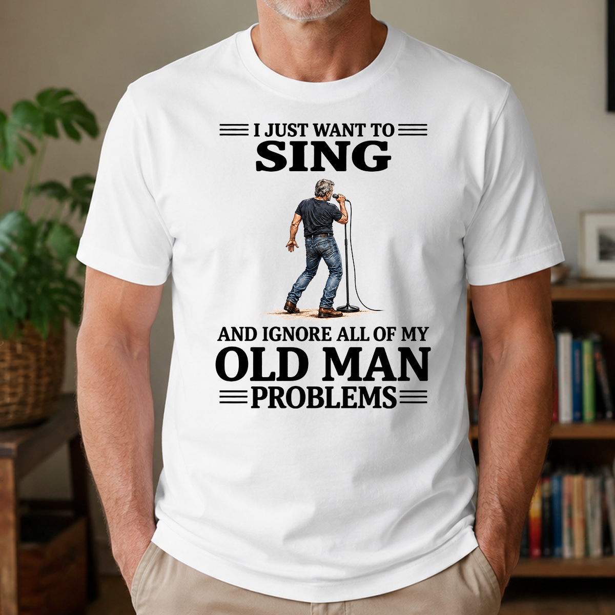I Just Want To Sing - 4-TS2D-White