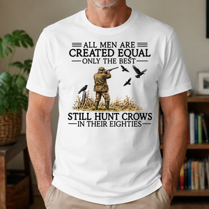 All Men Are Created Equal Crow Hunting 80s - 4-TS2D-White