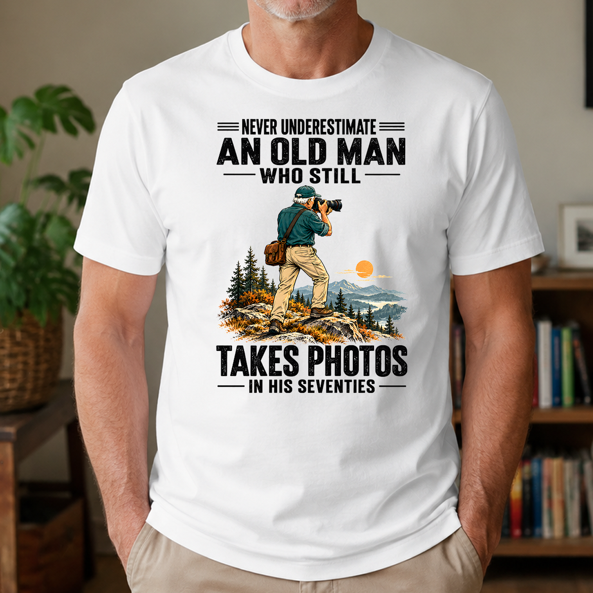 An Old Man Still Takes Photos In His 70s - 4-TS2D-White