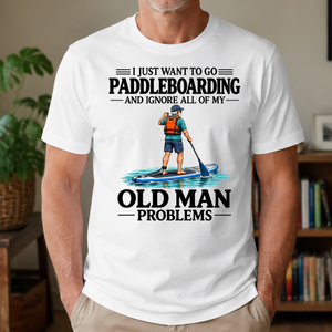 I Just Want To Go paddleboarding - 4-TS2D-White