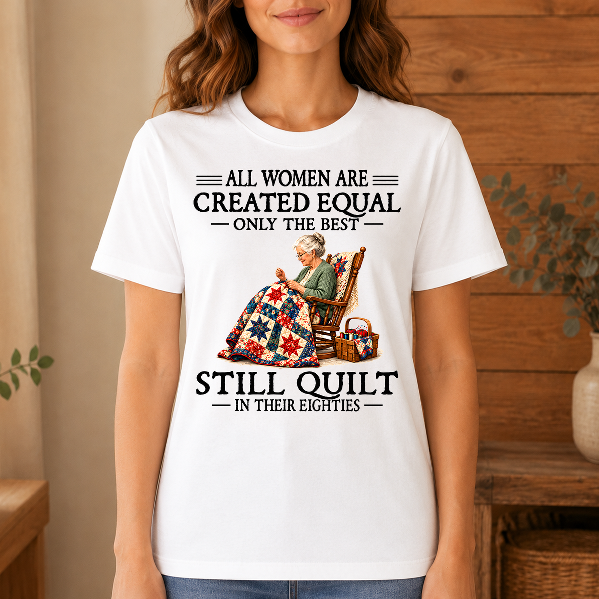 Still Quilt 80S - 4-TS2D-White