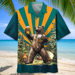 I Just Want To Drink Beer Go Camping Take Naps Hawaiian Shirt