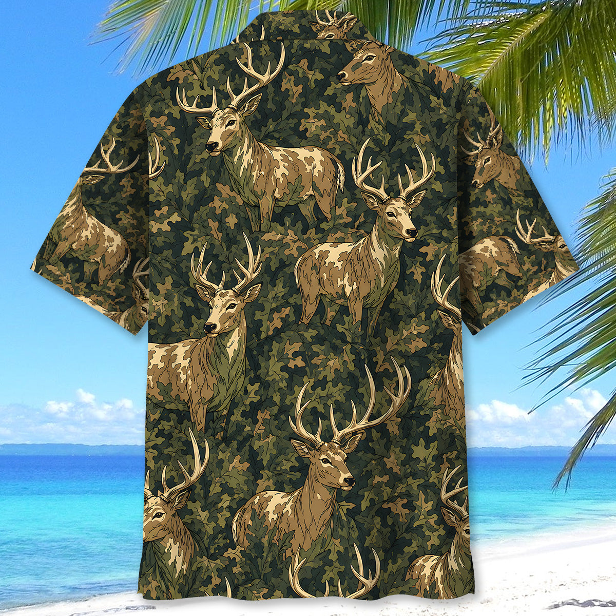 Deer Woodland Hawaiian Shirt