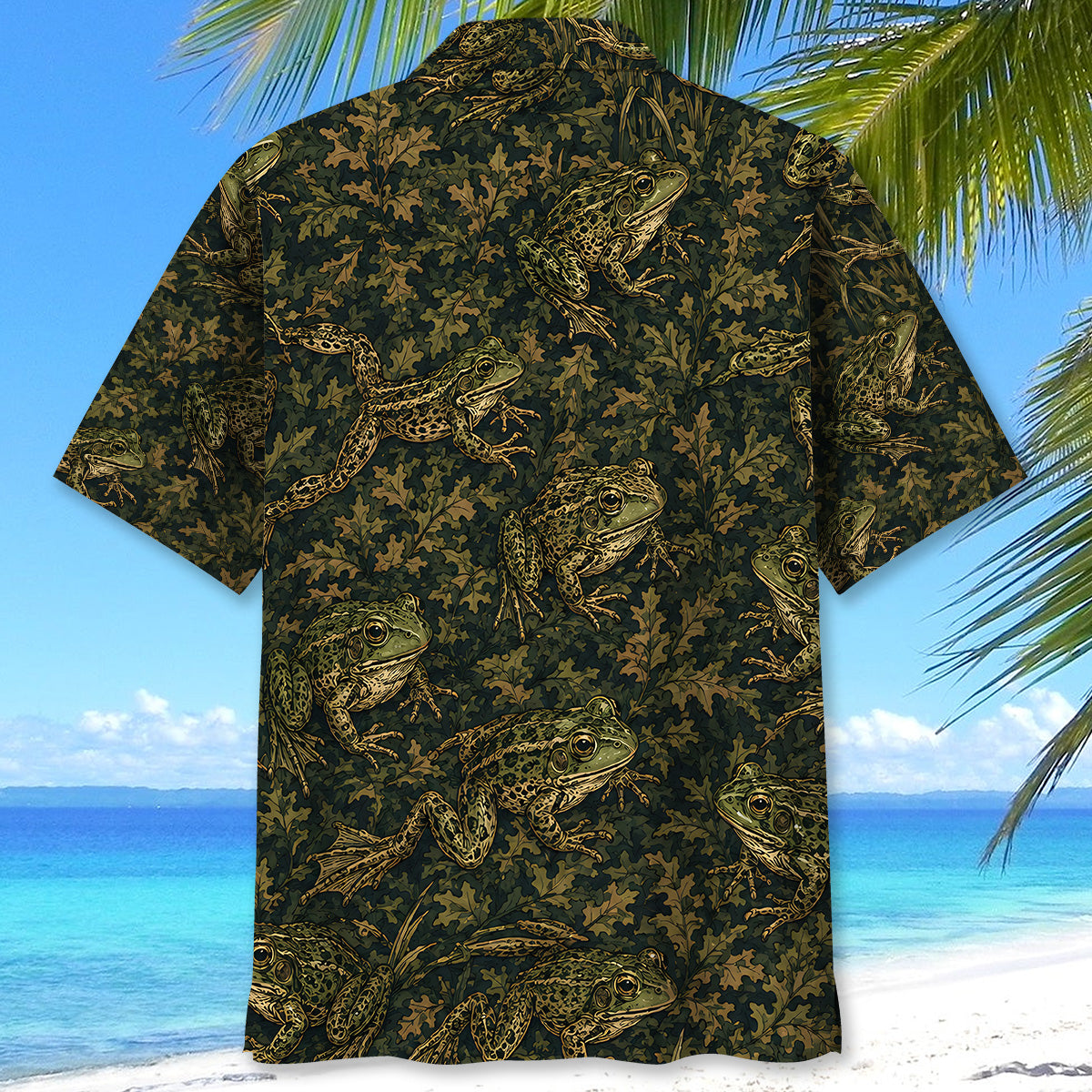 Frog Woodland Hawaiian Shirt