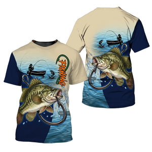 Bass Fishing All Over Print Shirt