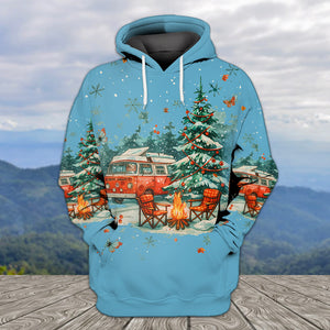 It’s The Most Wonderful Christmas Camping All Over Print Shirt