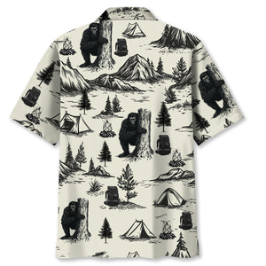 Vintage Camping Hawaiian Shirt