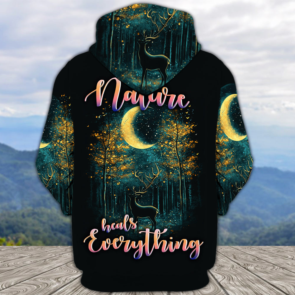 Nature Heals Everything All Over Print Shirt
