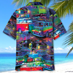 Retro Van Funny Hawaiian Shirt