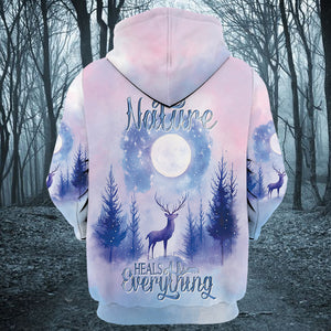 The Nature Heals Everything All Over Print Shirt