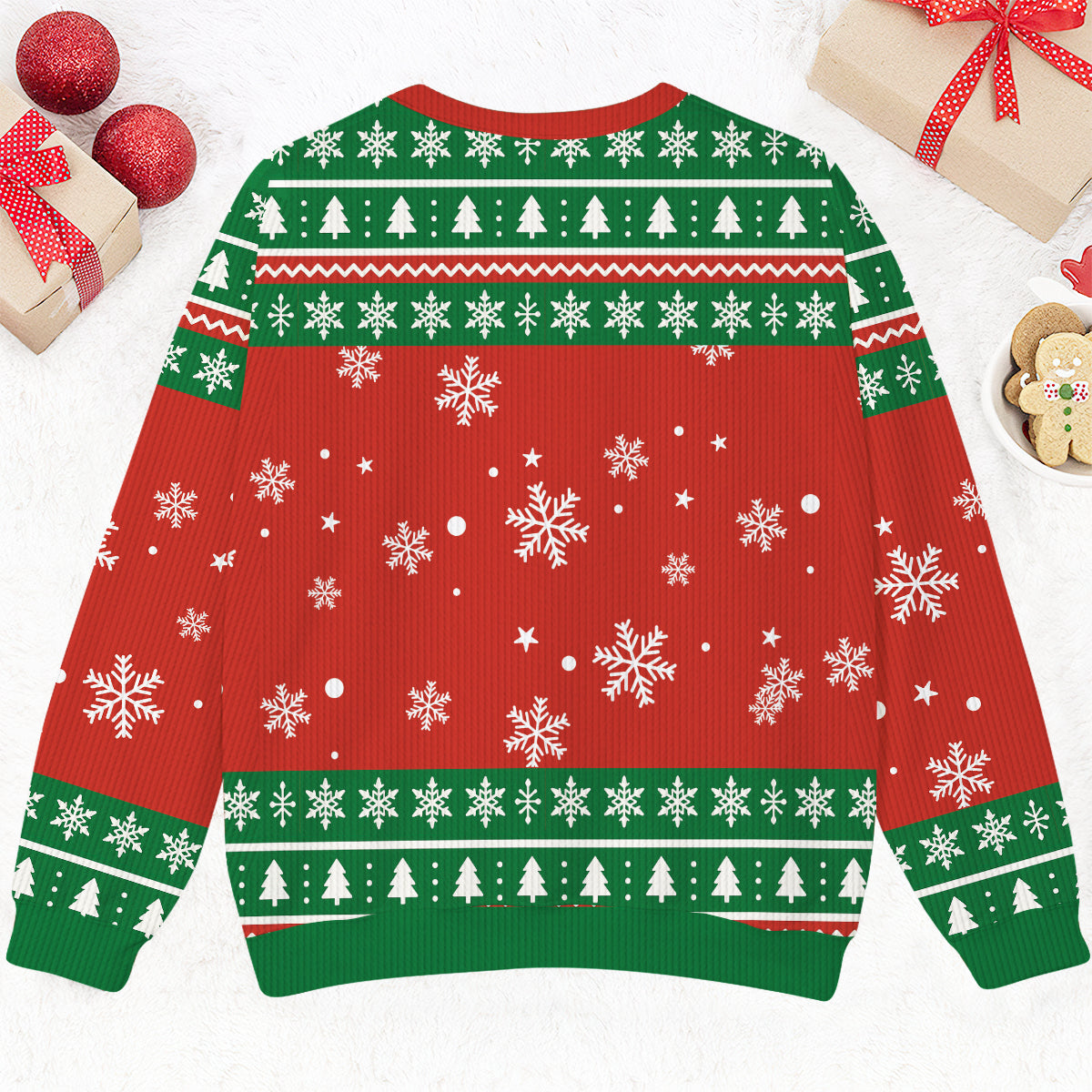 Jolly Burnt Marshmallow Ugly Sweater