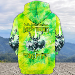 In The Forest Embrace, I Lose My Thoughts And Uncover My Spirit All Over Print Shirt