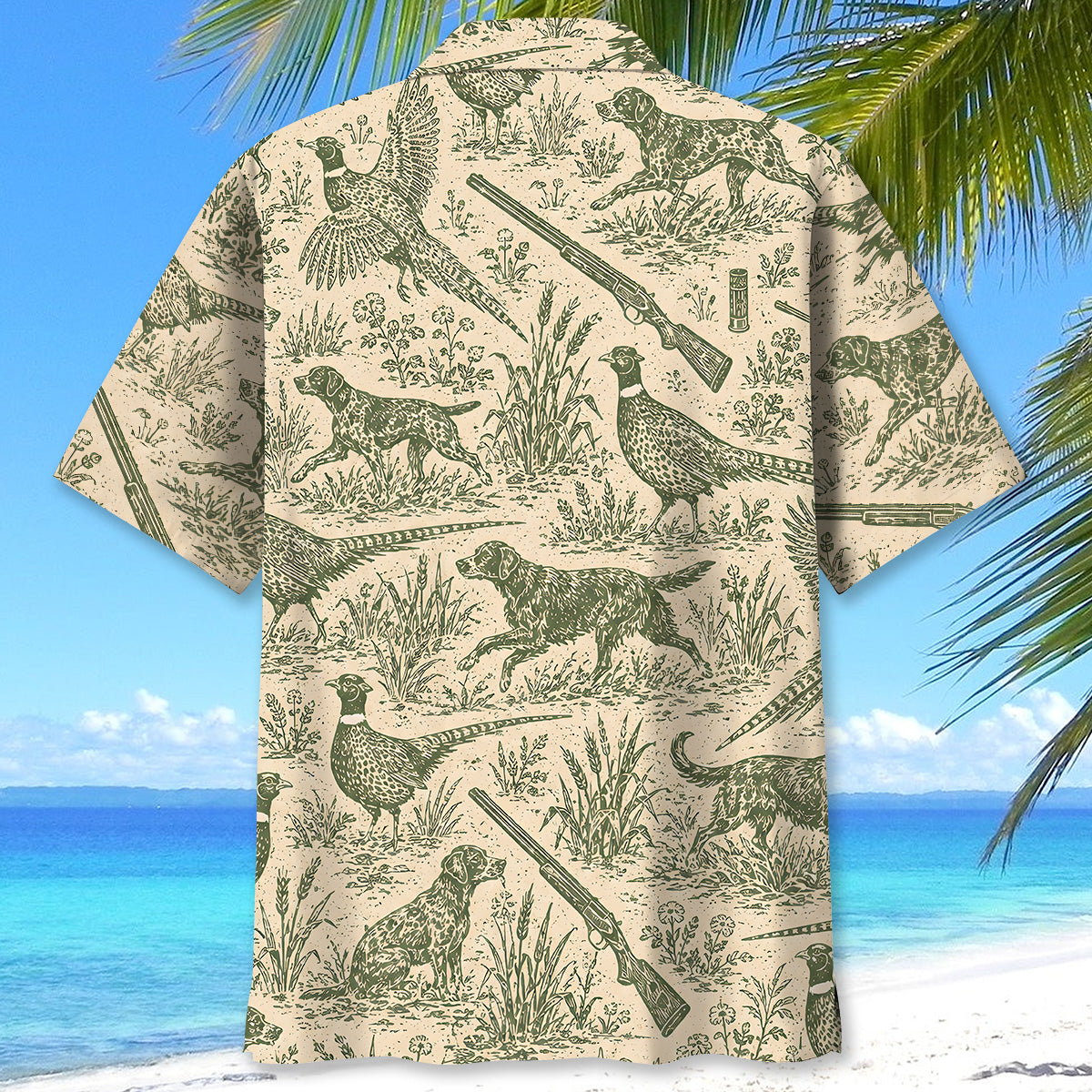 Classic Pheasant Hunt Hawaiian Shirt