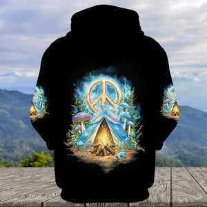 Peace Life Camper All Over Print Shirt