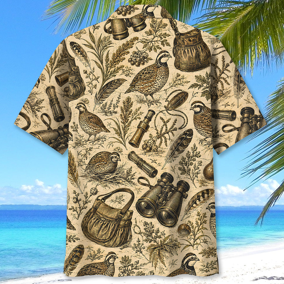 Quail Hunting Vintage Hawaiian Shirt