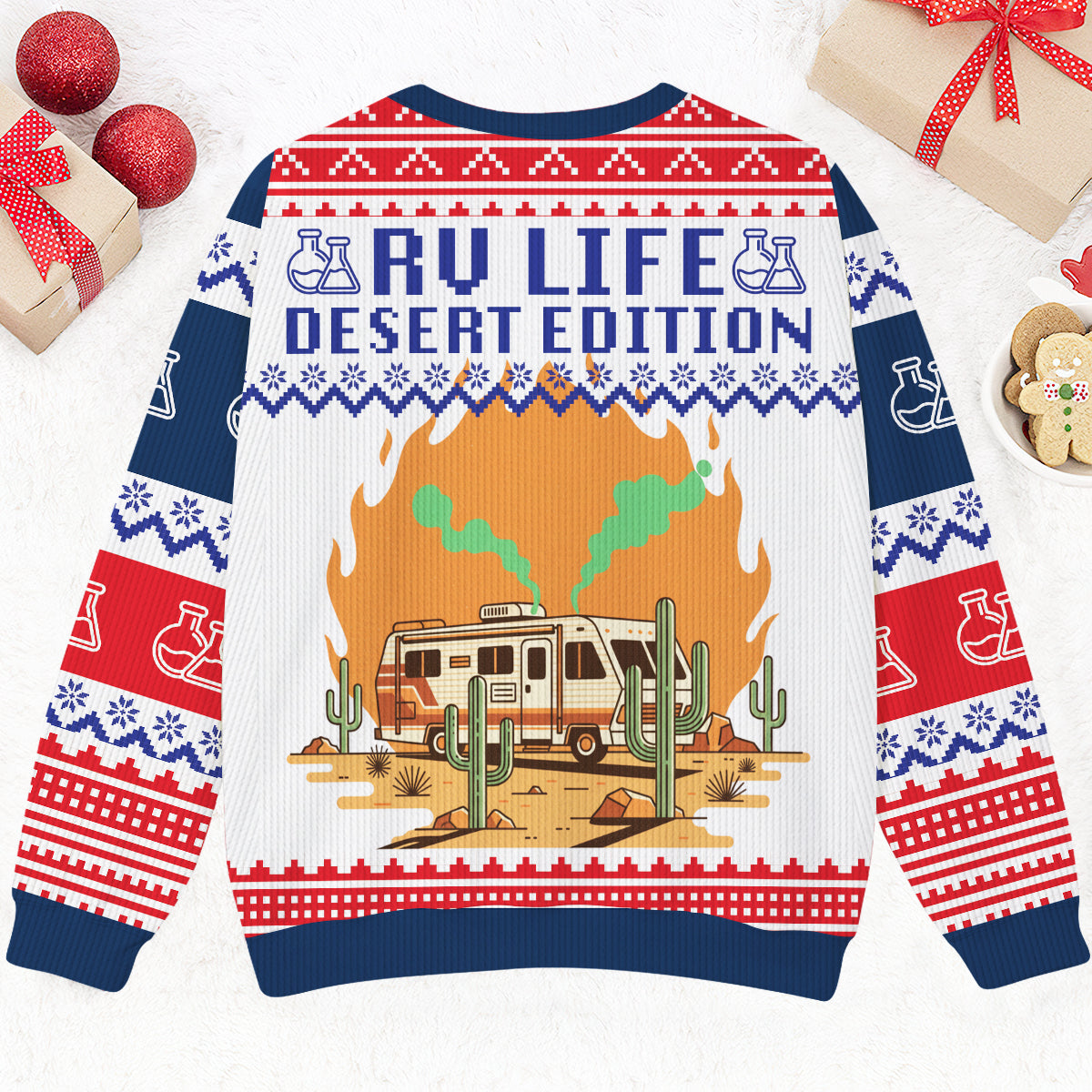 Rv Life Desert Edition Ugly Sweater