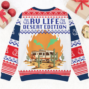 Rv Life Desert Edition Ugly Sweater
