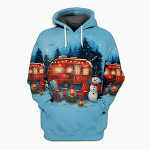 Christmas Camper Winter Wonderland All Over Print Shirt