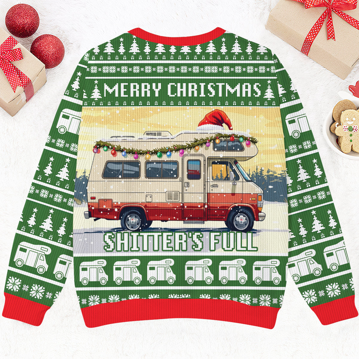 Merry Christmas Shitter's Full Ugly Sweater