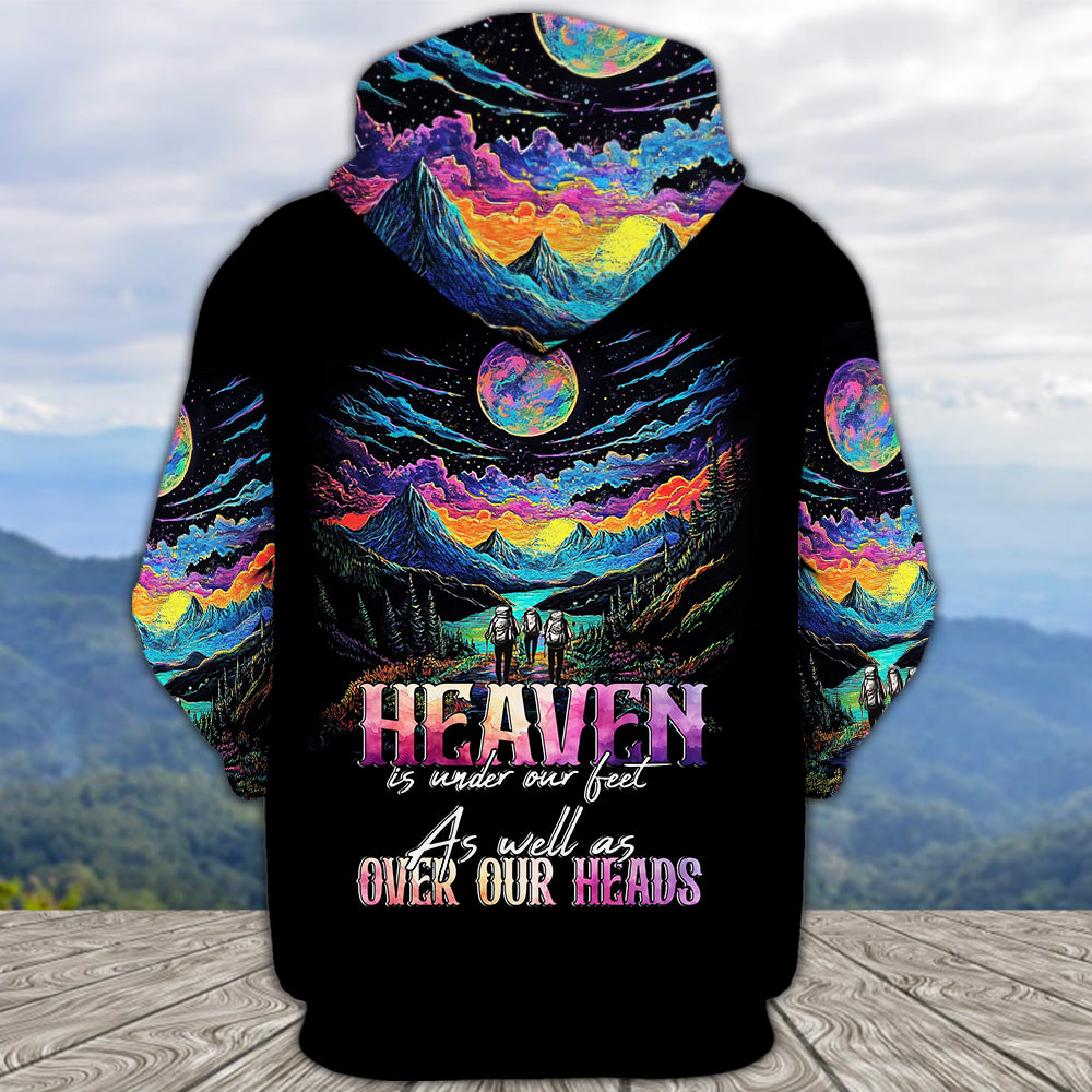 Heaven Is Under Our Feet As Well As Over Our Heads All Over Print Shirt