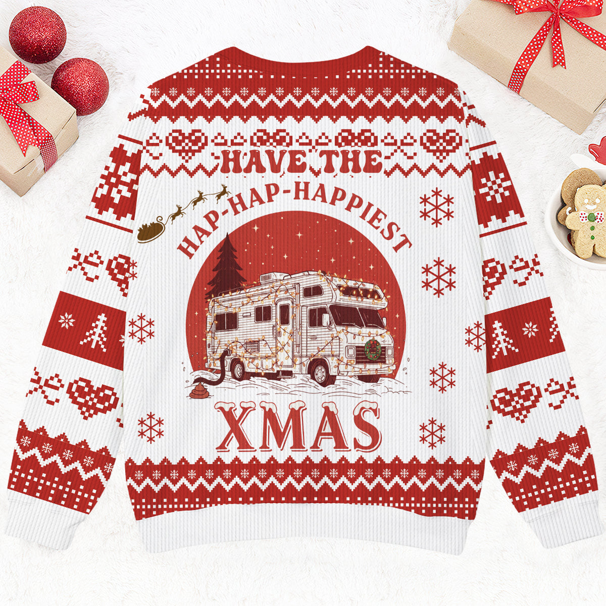 Have The Hap-Hap-Happiest Xmas Ugly Sweater
