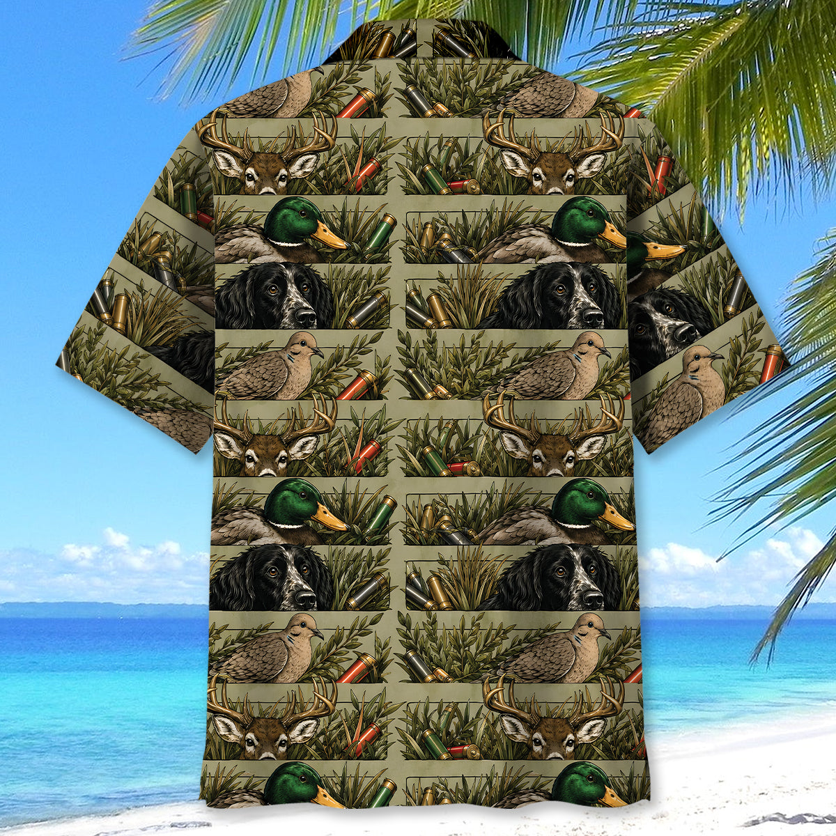 Vintage Hunting Hawaiian Shirt