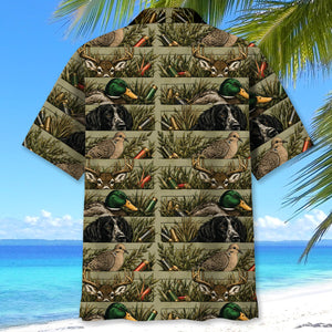 Vintage Hunting Hawaiian Shirt
