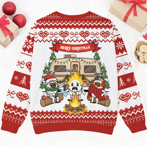 Burnt Marshmallow Xmas Ugly Sweater