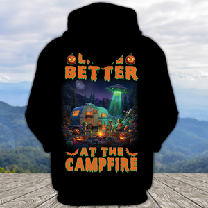 Life Is Better At The UFO Campfire All Over Print Shirt
