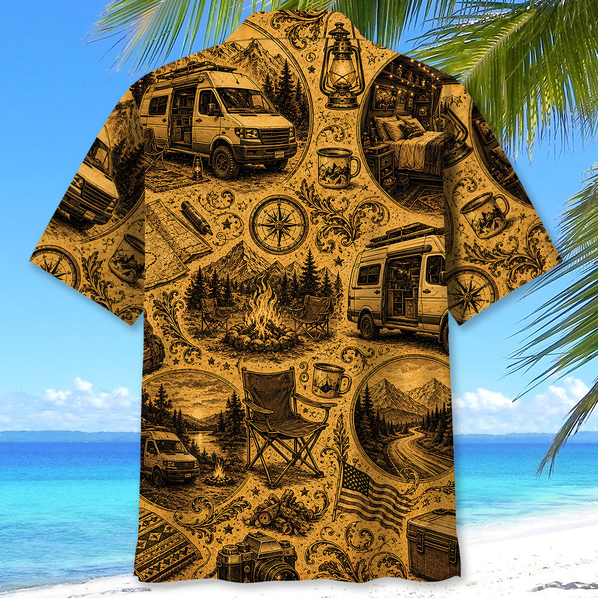 Vanlife Vintage Legend Art Hawaiian Shirt